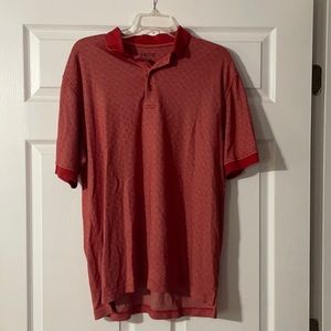IZOD, polo, orange, large